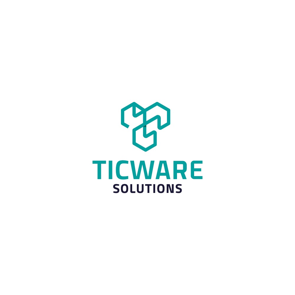 Logo Ticware Blanco